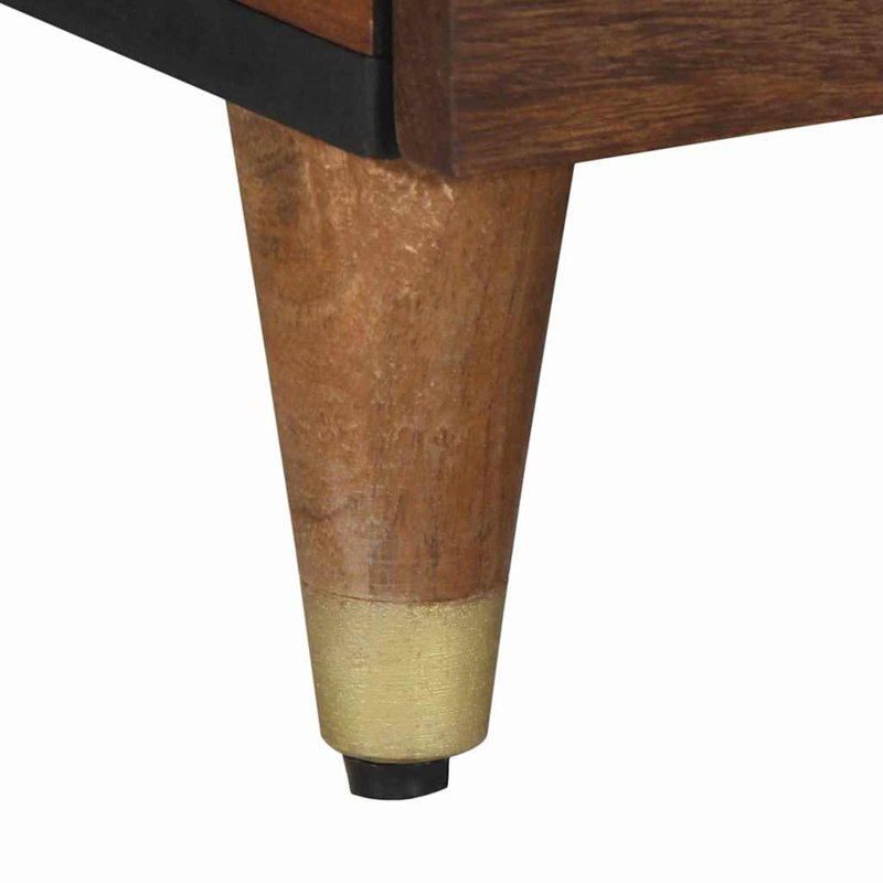 Solid Wood Coffee Table with Storage