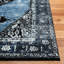 Tapis oriental bleu / gris Carwyn-280735213