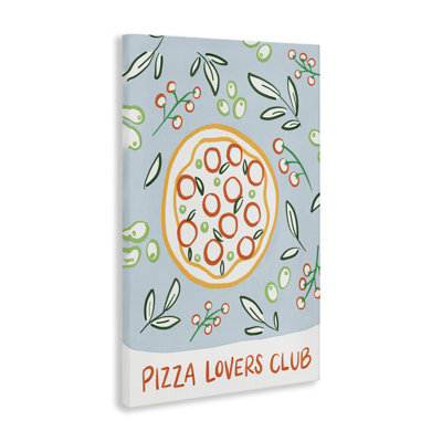 «Pizza Lovers Club Canvas», conception par Amanda Houston
