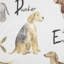 Toile texturée «Dog Alphabet» par Melissa Wang-92377032