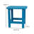 Balasi Indoor/Outdoor Adirondack Style Side Table and 2 Chair Set-1632381211