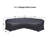 Danny 94.5'' Wide L-Shaped Patio Sectional Sofa Cover