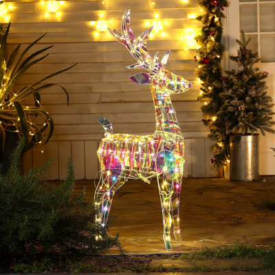Renne de Noël lumineux
