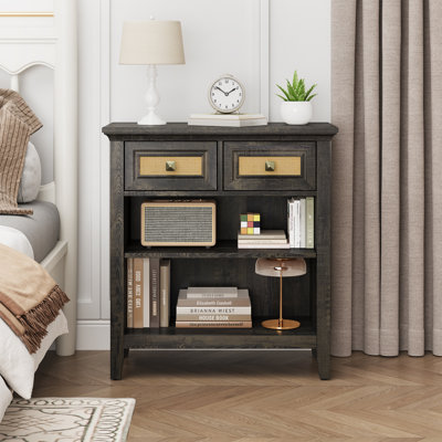 28'' 2 Drawer Accent Storage Cabinet