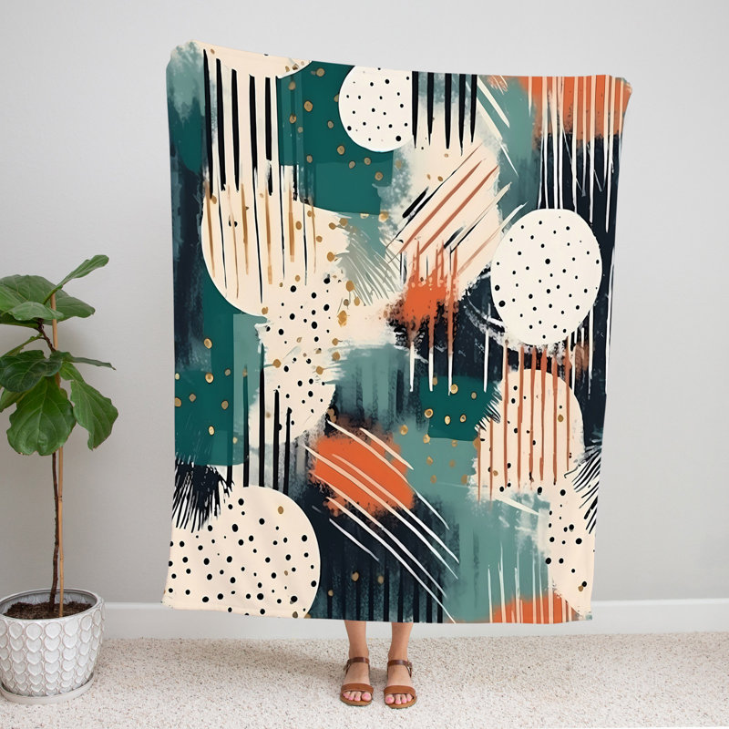 Throw Blanket, 50" W x 60" L