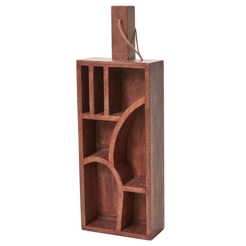 Mango Solid Wood Cube Shelf