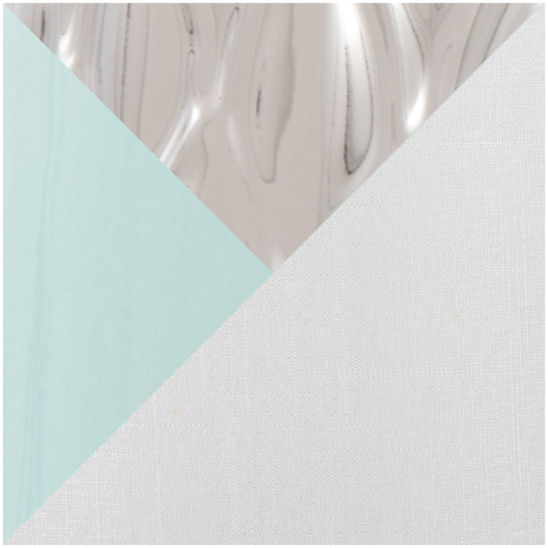 Lampe de table 22 po Penelope, Bleu clair