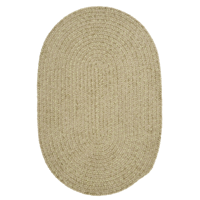 Tapis vert Mcclanahan Sprout, Ovale 8 pi x 11 pi