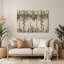 «Farm Farm Borders», art mural en métal beige