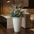 Cara Composite Hammer Texture Pot Planter-93580402