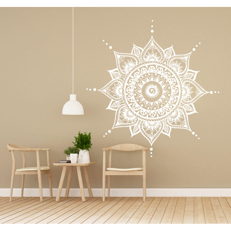Non-Wall Damaging Wall Decal, 42" x 42", White