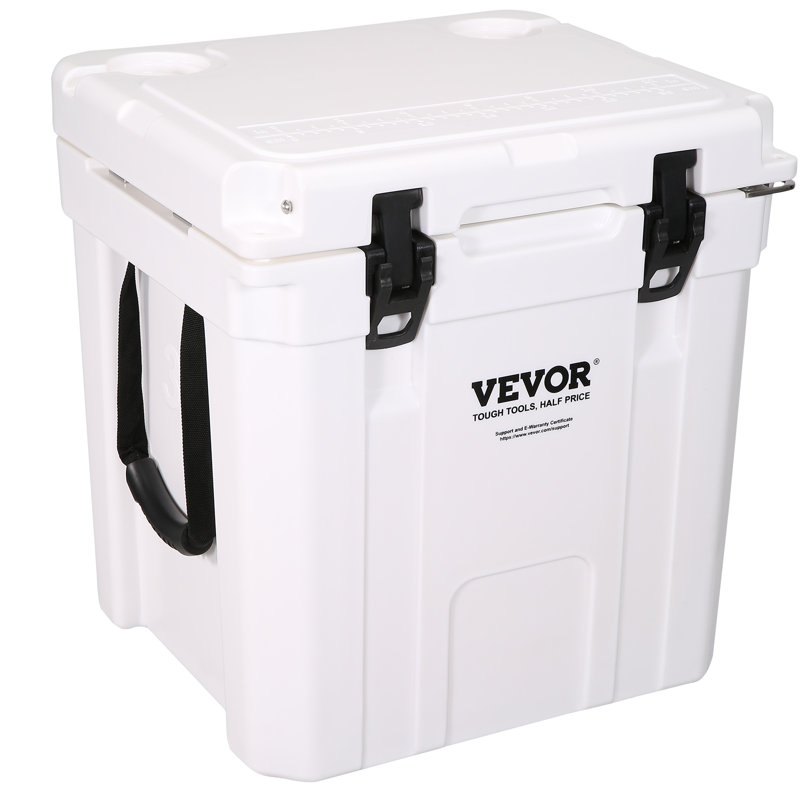 VEVOR 33 Quarts Ice Chest in White