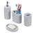 Nilsen 4 Piece Bathroom Accessory Toothbrush Holder Sets