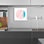 «Pink Marble Circle II» par Seven Trees Design, art mural en verre acrylique