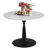 Graf 4 - Person Dining Table Sets With 40'' Round Table & 4 Upholstered Velvet Chairs-1563738155