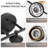 3-Light Bathroom Dimmable Vanity Light，Broken glass design-334879781