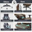 Inbox Zero Adjustable Reclining Ergonomic Swiveling PC & Racing Game Chair-1322757386