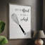 «Take A Whisk», reproduction encadrée - bois massif-1009141476