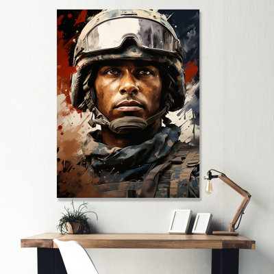 " Military Solider Patriotic Pride "