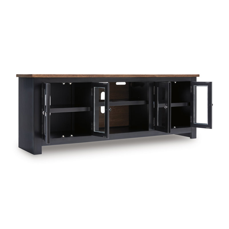 Huldah 76" TV Stand For Tvs Up To 86"