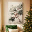 Sugar Pines - Toile tendue avec châssis vert-188009688