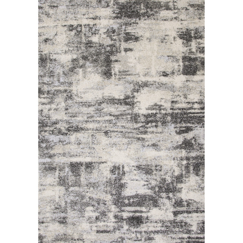 Gris, multicolore, tapis, fils, tissé à la machine, base en polypropylène, texture douce