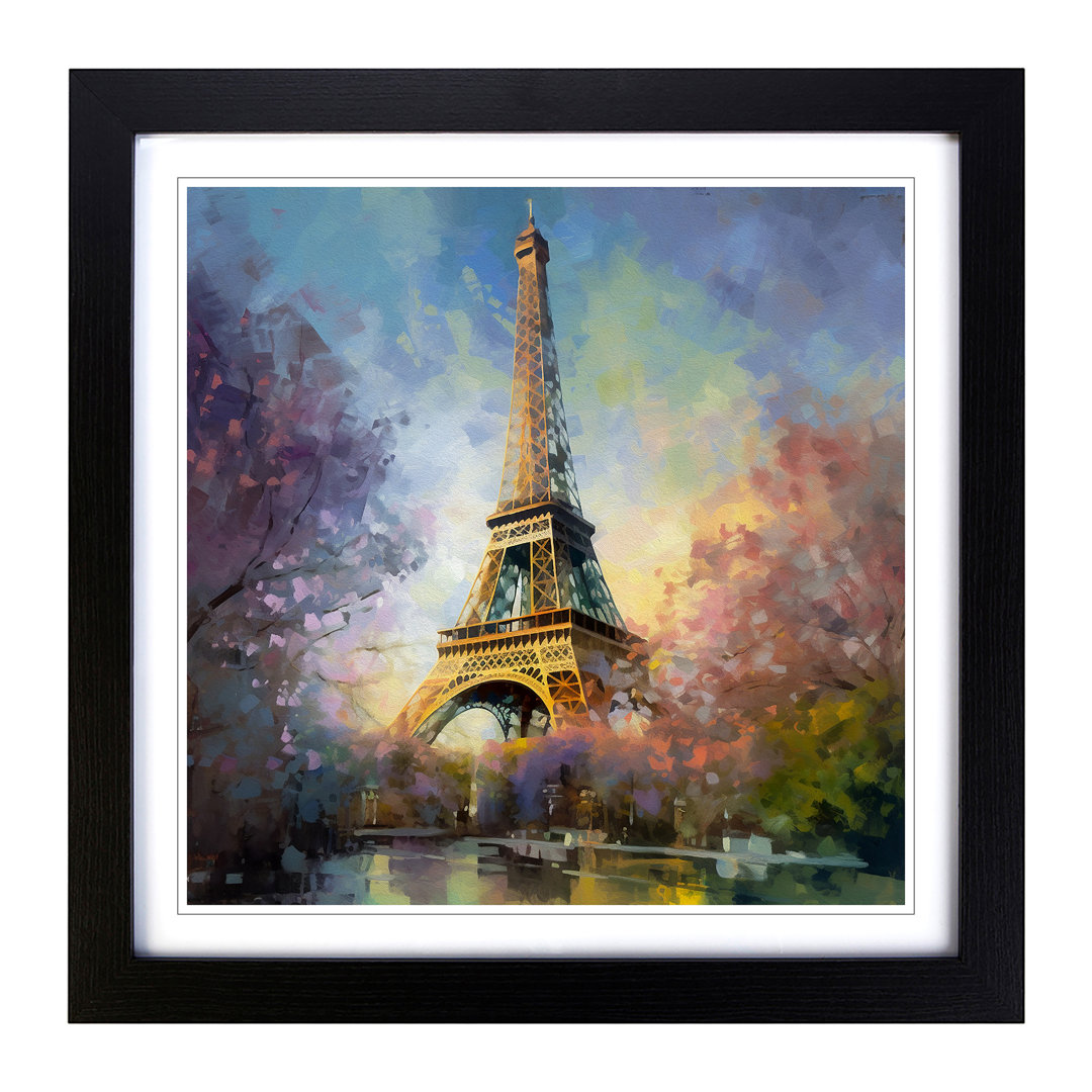 Eiffel Tower Impressionism No.1
