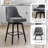 Luong Swivel 26'' Counter Stool-548248912
