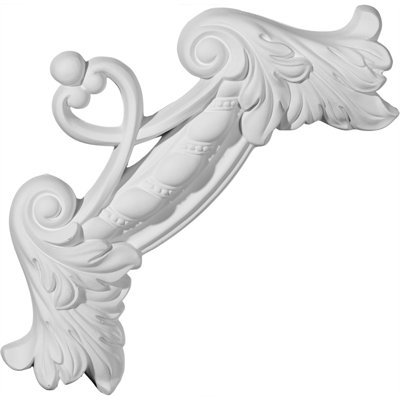 Moulure de coin à panneau de corde l 9 po x H 9 po Devon