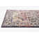 Tapis bleu marine / rouge Mignonette