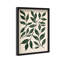 Oliver Gal Leaf Linen II Floral and Botanical - Luxury Shadowbox Framed Wall Art-143001014-143001013