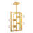 Hukam 4 - Light Iron Dimmable Square / Rectangle Chandelier-2061728602