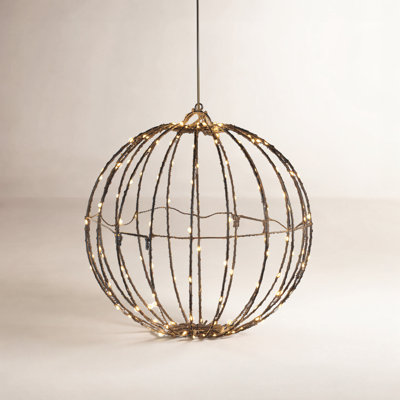 Lighted Sphere Outdoor Display