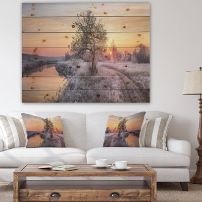 Photographie « winter multigivrey field »