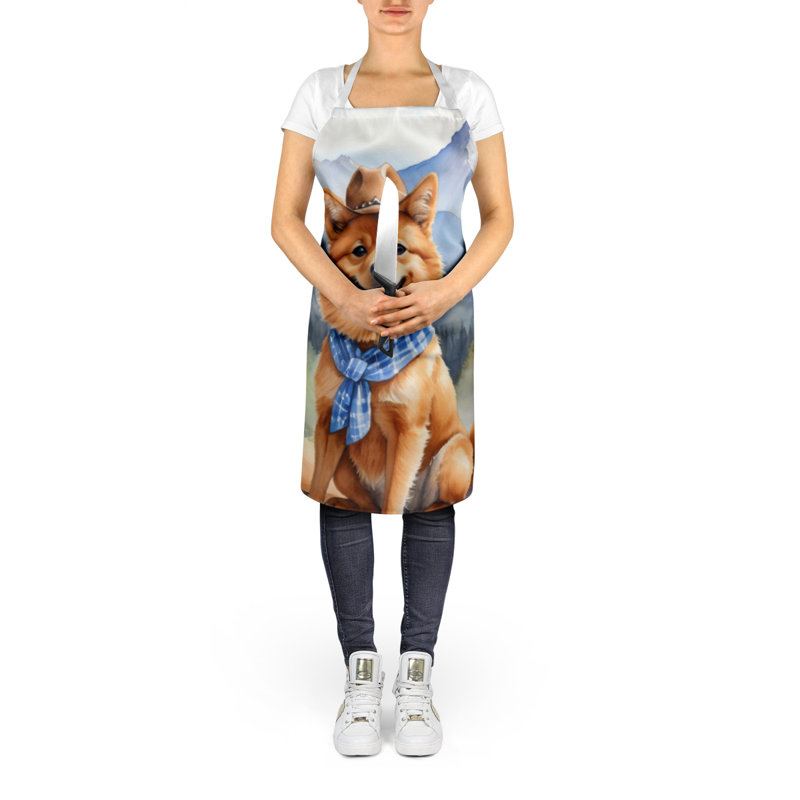 No Pattern Bib Apron