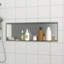 Niche de douche en acier inoxydable