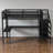 Metal Loft Bed With Built-In-Desk And Charging Station-1209882137-1209882138
