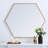 Sabine Metal Hexagon Wall Mirror-1034812992-1034813054
