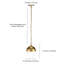 Luminaire suspendu 1 lumière Kulsrud Ellioth-815345520