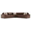 Nest 5-Piece Leather Sectional-732071092-732071098