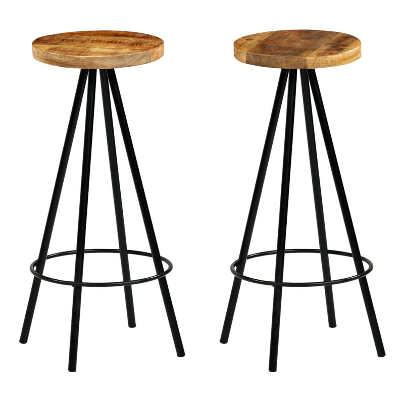 Counter Stool with Metal Frame, 2
