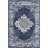 Burnie Oriental Blue/White Area Rug-1162257676
