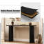 Console cannelée 55 po avec plateau rectangulaire Gennari-1201575754