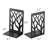  Modern Tree Design Metal Bookends