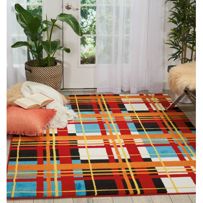 Bechtel Plaid Area Rug
