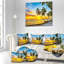 Palmier à la plage - reproduction de photo sur toile tendue-29504784
