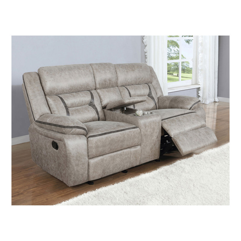 Causeuse coulissante avec console Brazelton