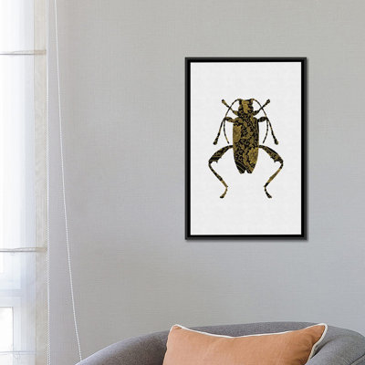 " Black & Gold Beetle IV " by Orara Studio