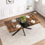 55.11'' - 70.86" Rectangular Stretch Dining Table-1255511281
