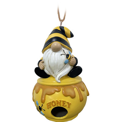 10'' H x 6'' W x 6.5'' D Hanging Birdhouse